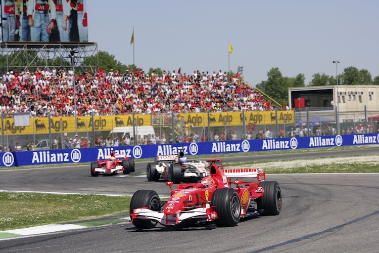 Michael Schumacher 2006 in Imola