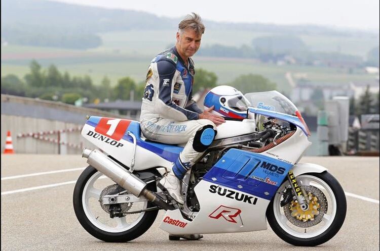 Zu sehen sein wird das Rennmotorrad von Ernst Gschwender, der dreimal die Superbike-DM gewann