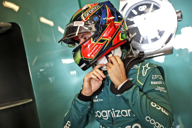 Felipe Drugovich übernimmt die Testarbeit für den verletzten Aston Martin-Fahrer Lance Stroll 