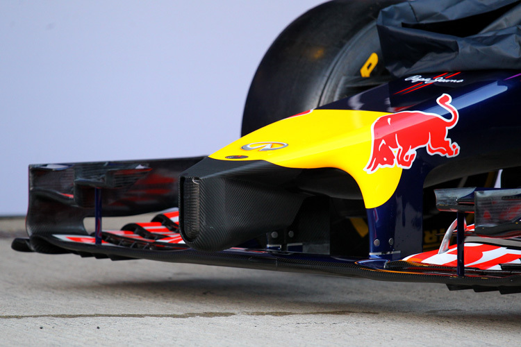 Keine Bezeichnung aus der Tierwelt nötig: Red Bull Racing mit seinem Kiel an der Nase