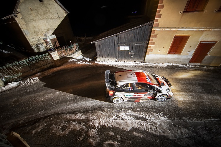 Der neue König der Rallye Monte Carlo Sébastien Ogier