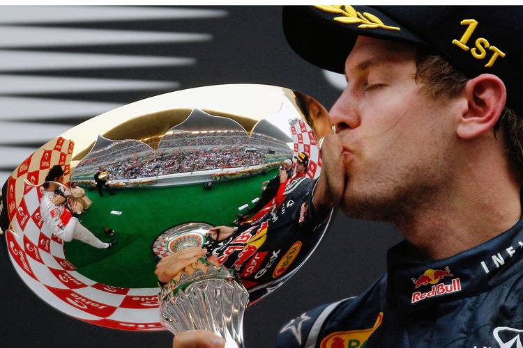 Kommt Vettel in Bahrain zum Pokal-Kuss?