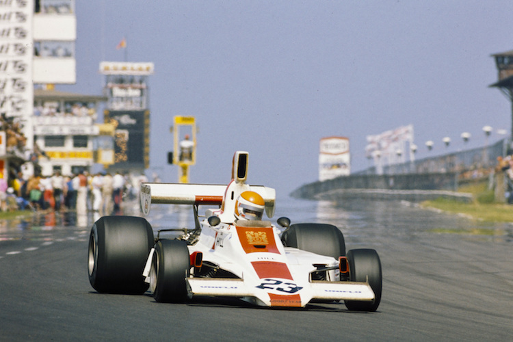 Tony Brise 1975 auf dem Nürburgring