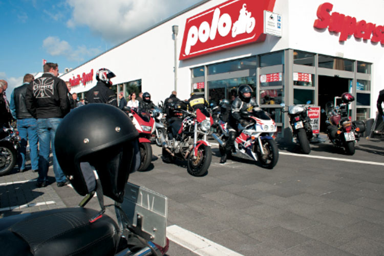 Die Motorradspezialisten von POLO steigen als SRM-Partner ein