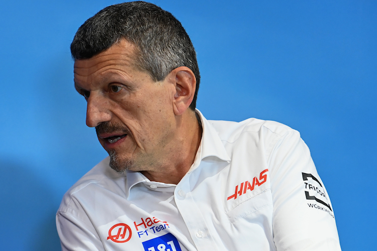 Haas-Teamchef Günther Steiner: «Da lässt sich nicht viel machen»