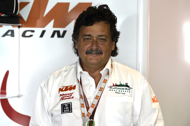 Moto3-Teamchef Fiorenzo Caponera