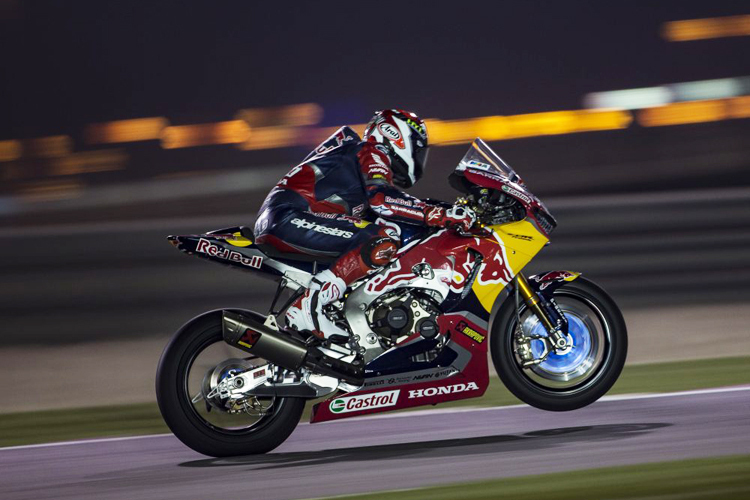 Jake Gagne auf dem Losail Circuit in Doha