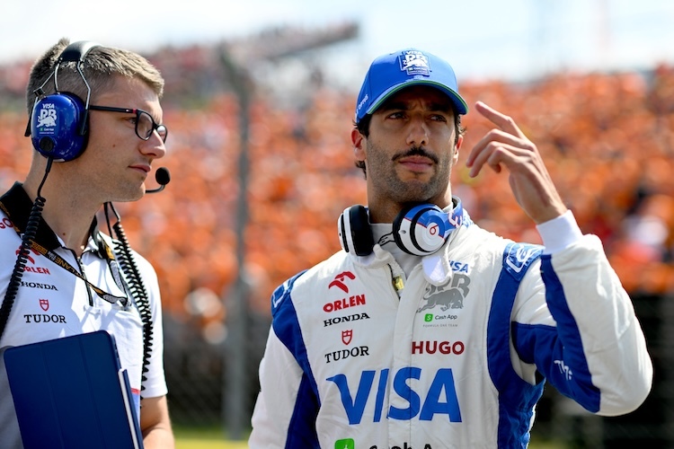 Daniel Ricciardo (rechts)
