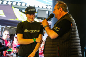 Norick Blödorn (li.) ist auch 2026 viel beschäftigt)