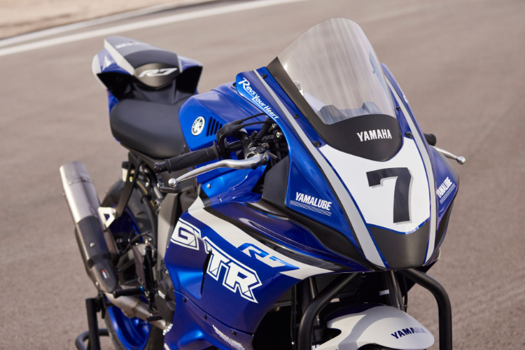 Die Yamaha R7 ist eines der Motorräder für die zukünftige Twin-WM
