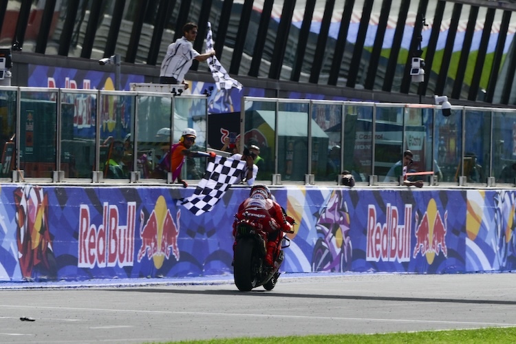 Marc Márquez gewinnt das Rennen