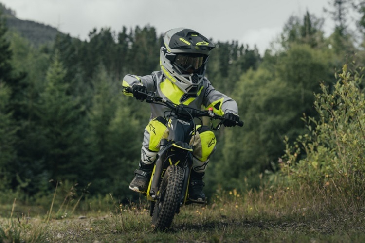 Triumph TXP-12: Auf das schon die Jüngsten auf die Marke eingeschworen werden