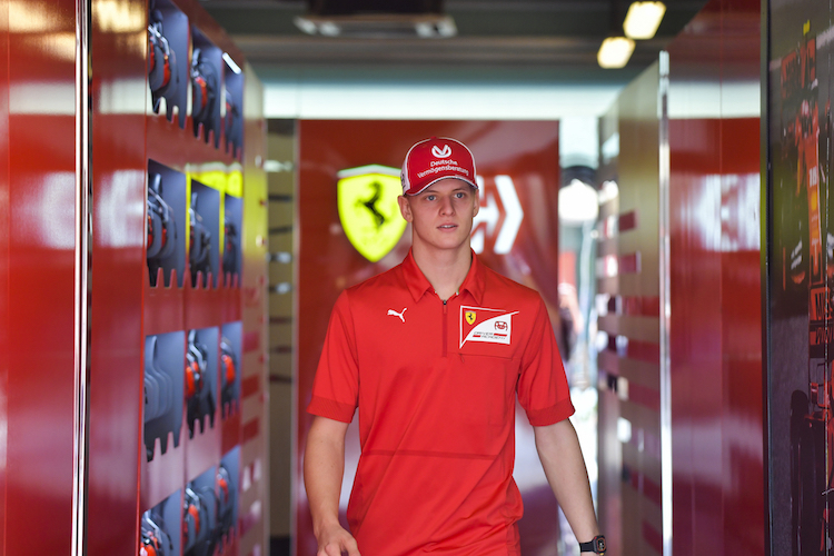 Mick Schumacher 2019 in Abu Dhabi
