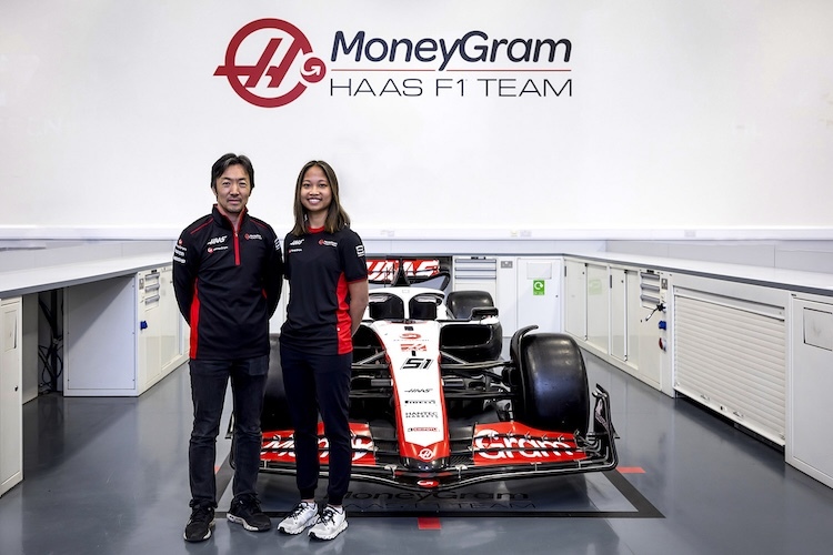 Der neue Haas-Teamchef Ayao Komatsu freut sich auf die Auftritte von Chloe Chambers in der «F1 Academy»