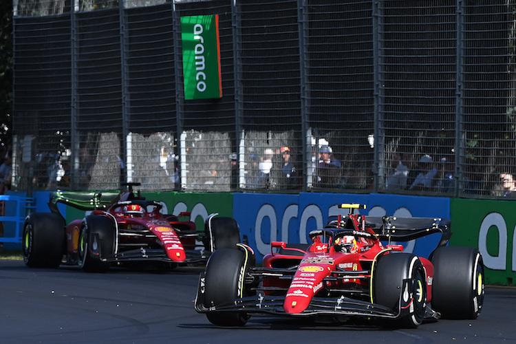 Ferrari macht 2022 einen hervorragenden Eindruck