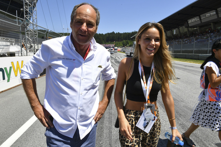 Gerhard Berger besuchte mit Tochter Heidi den F1-GP in Spielberg