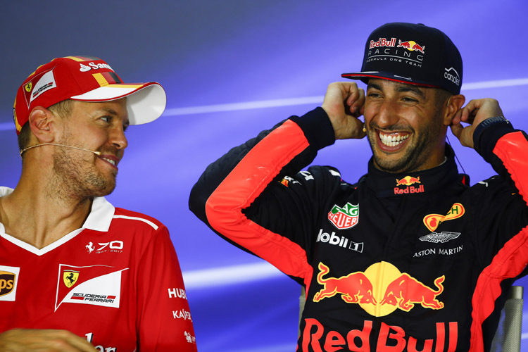 Daniel Ricciardo weiss, woher die starken Emotionen von Sebastian Vettel kommen