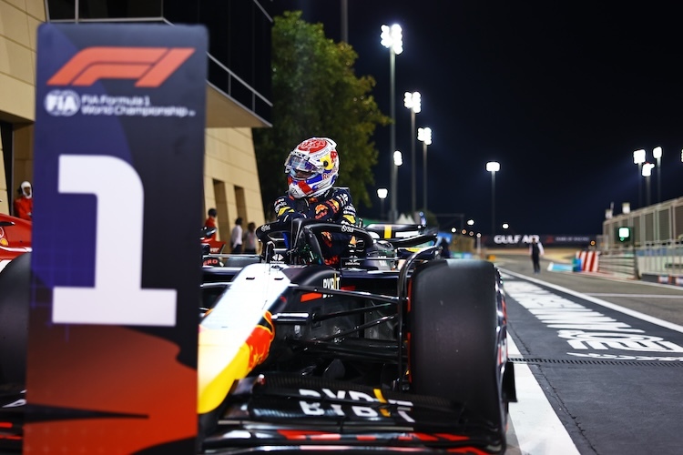 Die Nummer 1 der Formel 1 – Max Verstappen – will auch im Rennen die 1 bleiben