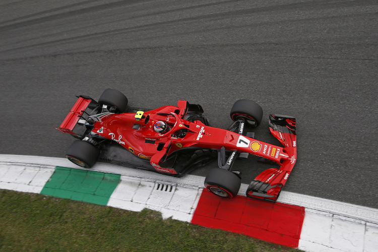 Kimi Räikkönen holte sich in Monza die Pole!