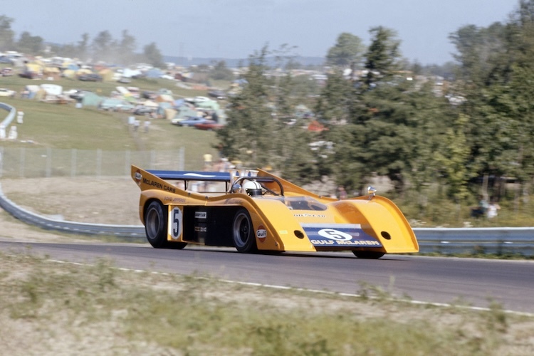 Denny Hulme 1972 im CanAm-McLaren