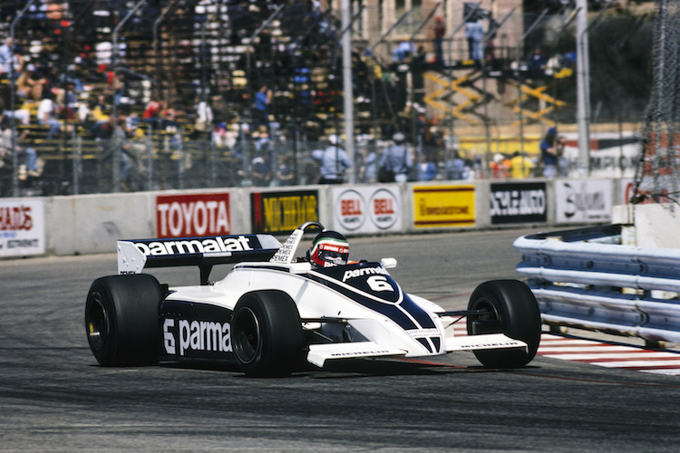 1981 in Long Beach mit Brabham