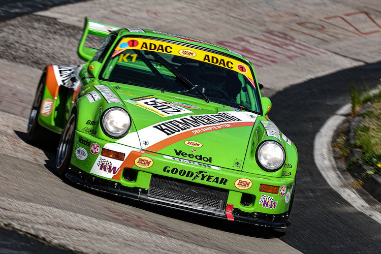  Björn und Georg Griesemann gewannen das Rennen im Porsche 911 RSR 