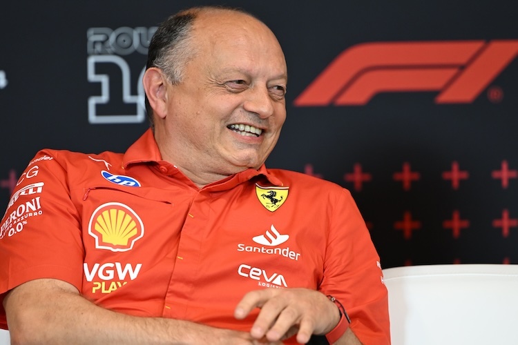 Ferrari-Teamchef Fred Vasseur: «Uns bleibt noch genug Zeit, um das Blatt noch zehn Mal zu wenden»
