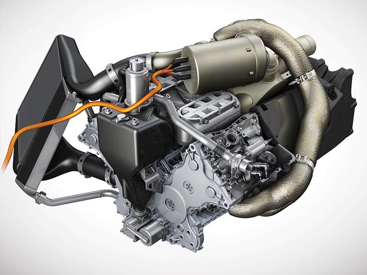 Der V4-Turbo leistet 500 PS aus Zwei-Liter Hubraum