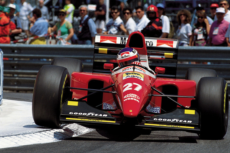 Jean Alesi 1993 in Monaco
