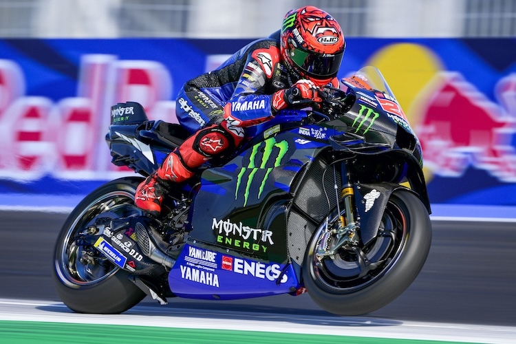 Sieht schnell aus und ist schnell: Yamaha-Ass Fabio Quartararo