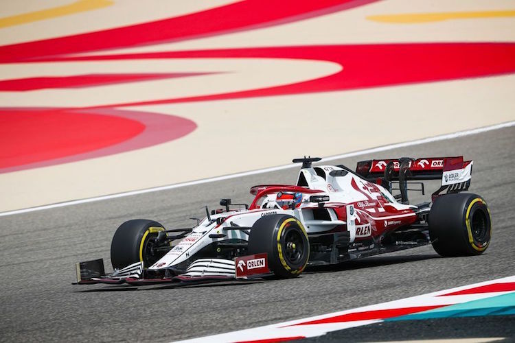 Kimi Räikkönen im Alfa Romeo