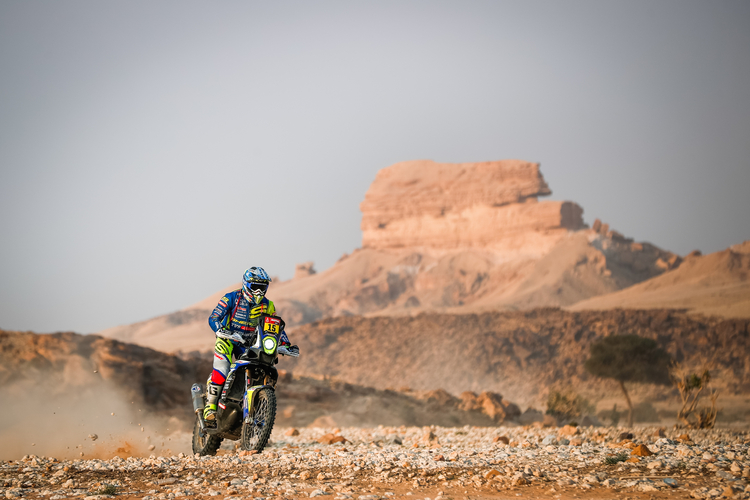 Lorenzo Santolino ist die Überraschung der ersten Dakar-Woche
