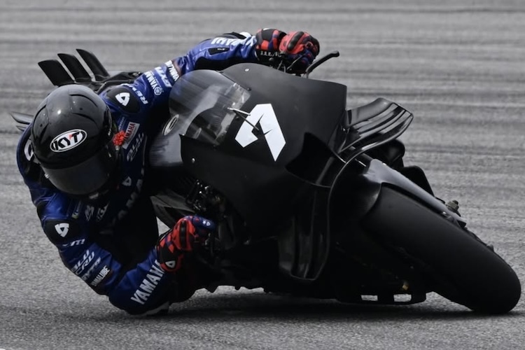 Fährt weiter: Yamaha-Testpilot Augusto Fernandez