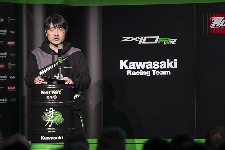 Kawasakis Superbike-Projektleiter Yoshimoto Matsuda
