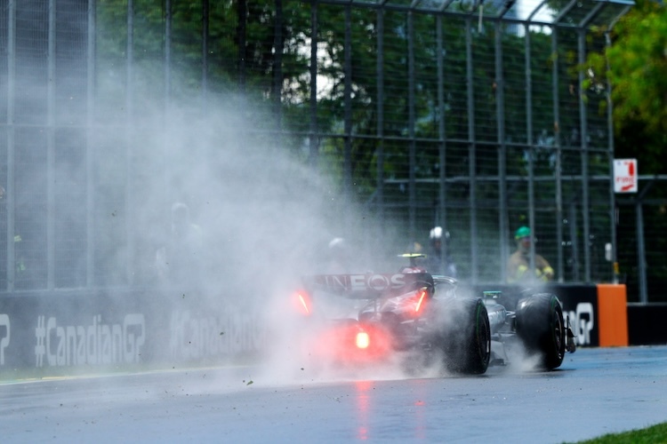 Lewis Hamilton in Montreal