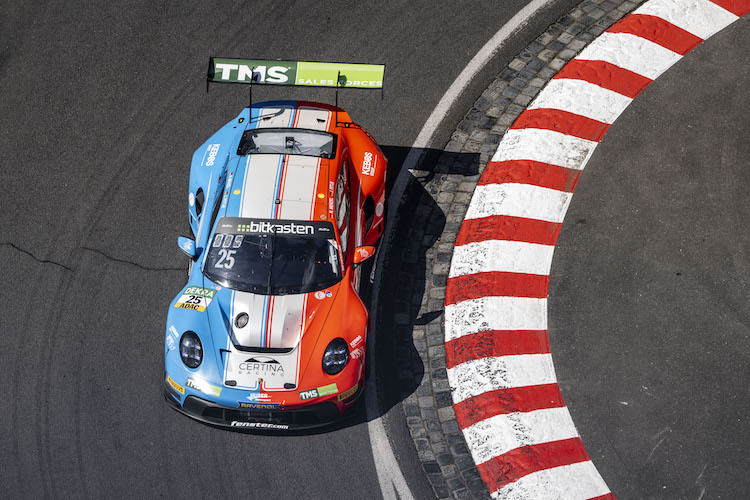  Nico Menzel und Huber Motorsport stehen erstmals im ADAC GT Masters auf der Pole-Position