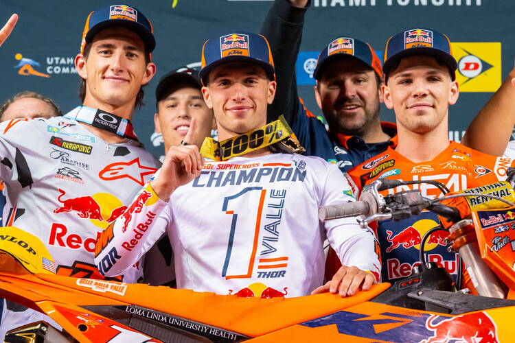 Tom Vialle wurde in Salt Lake City Supercross Champion der Ostküsten-Meisterschaft