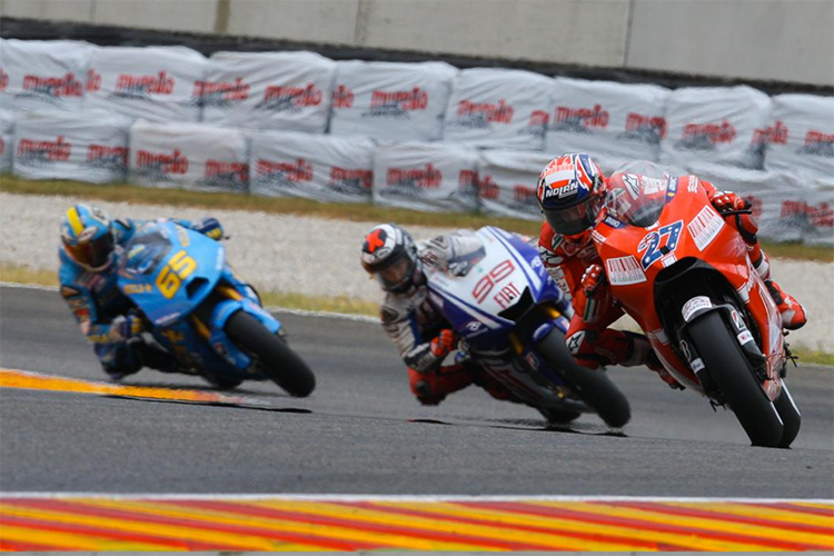 2009 siegte Casey Stoner für Ducati in Mugello