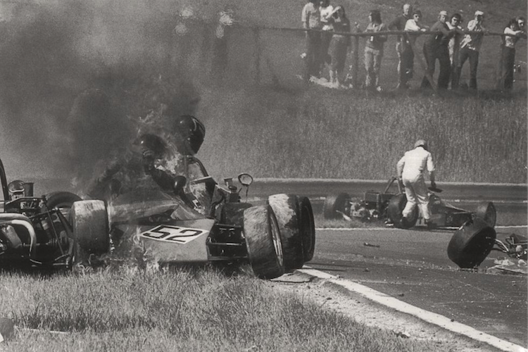Die Nordschleife war 1973 mehrmals Schauplatz schlimmer Super V-Unfälle