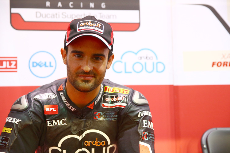 Javier Fores testete zwei Tage für das Ducati-Werksteam