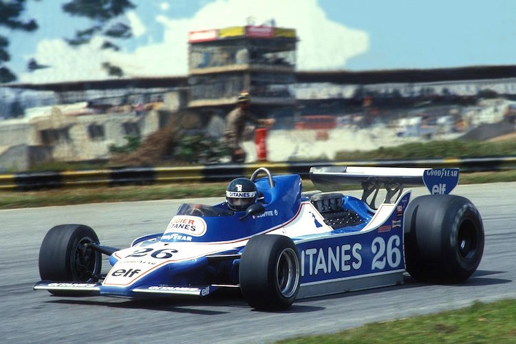 Jacques Laffite im Ligier