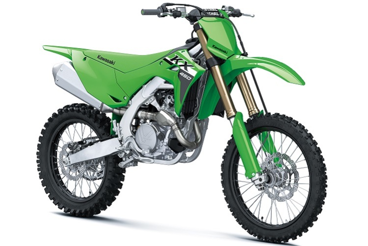 Kawasaki KX450: Neuer Alurahmen mit optimierter Steifigkeit