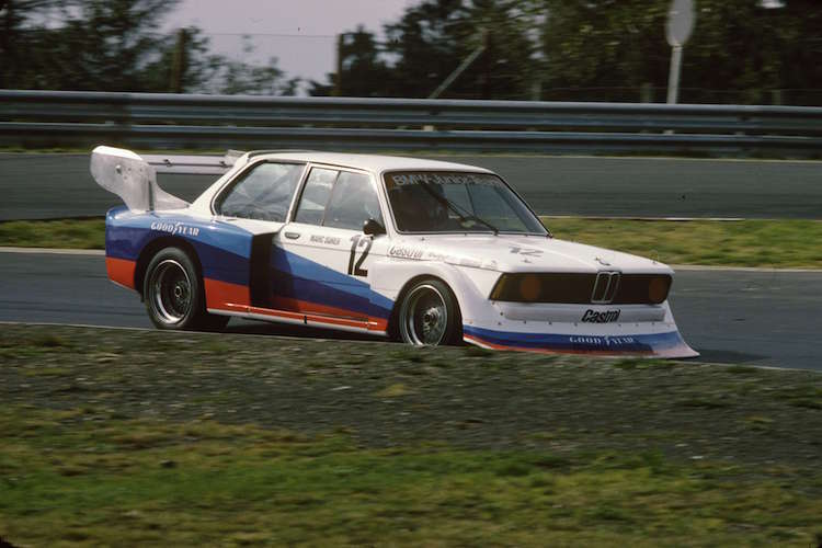 Marc Surer 1977 als BMW-Junior im 320er