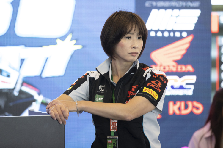 MIE-Teamchefin Midori Moriwaki