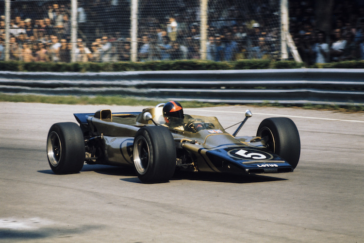 Emerson Fittipaldi in Monza 1971