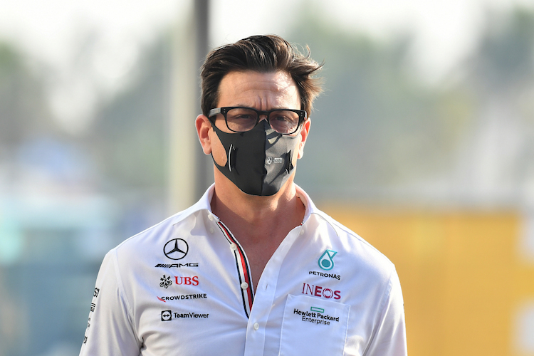 Mercedes-Motorsportdirektor Toto Wolff: «Es macht einen grossen Unterschied, dass wir beide Plätze in der ersten Startreihe belegen»