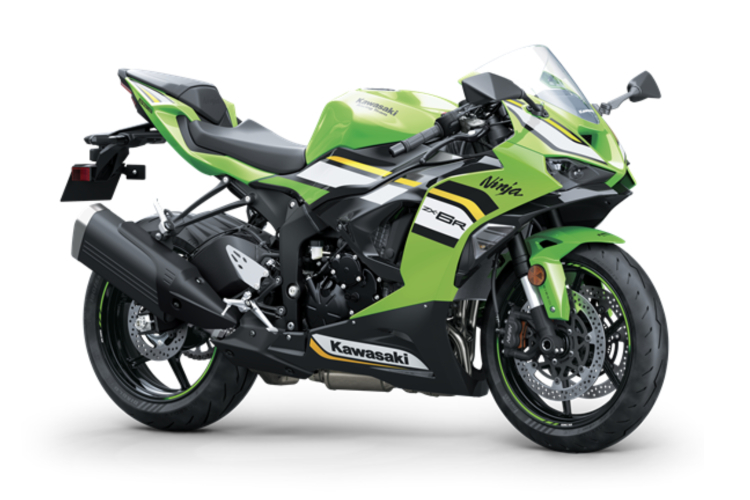 Die Kawasaki Ninja ZX-6R mit 636-ccm-Motor