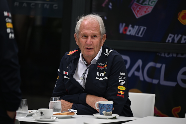 Red Bull-Motorsportberater Helmut Marko: «Man sieht, wie eng das Feld beisammen ist»