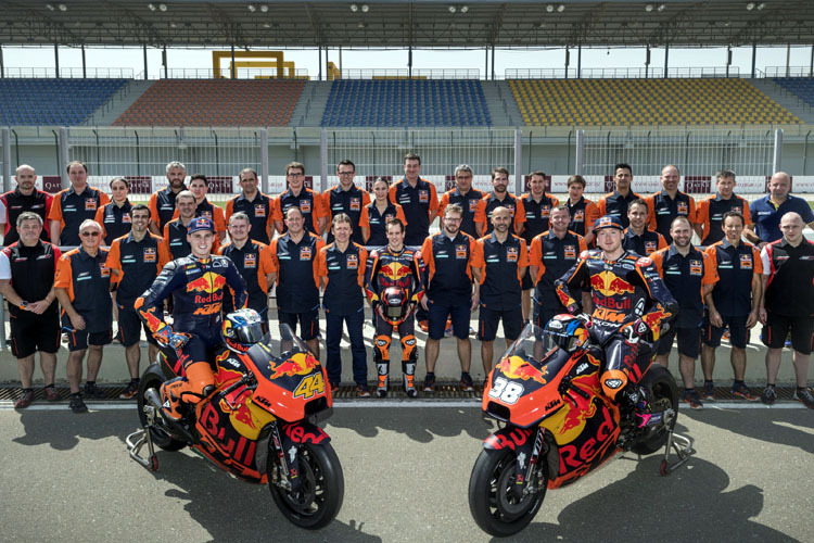 Das Red Bull KTM Racing Team ist bereit für die zweite MotoGP-Saison