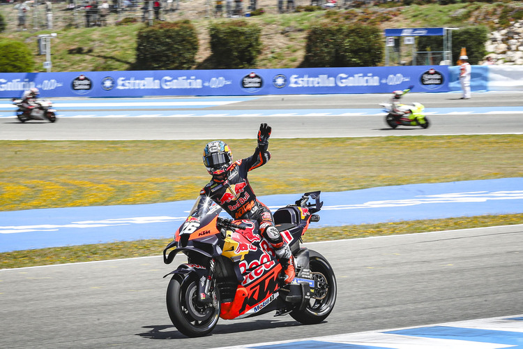 Dani Pedrosa nach dem MotoGP-Sprint in Jerez